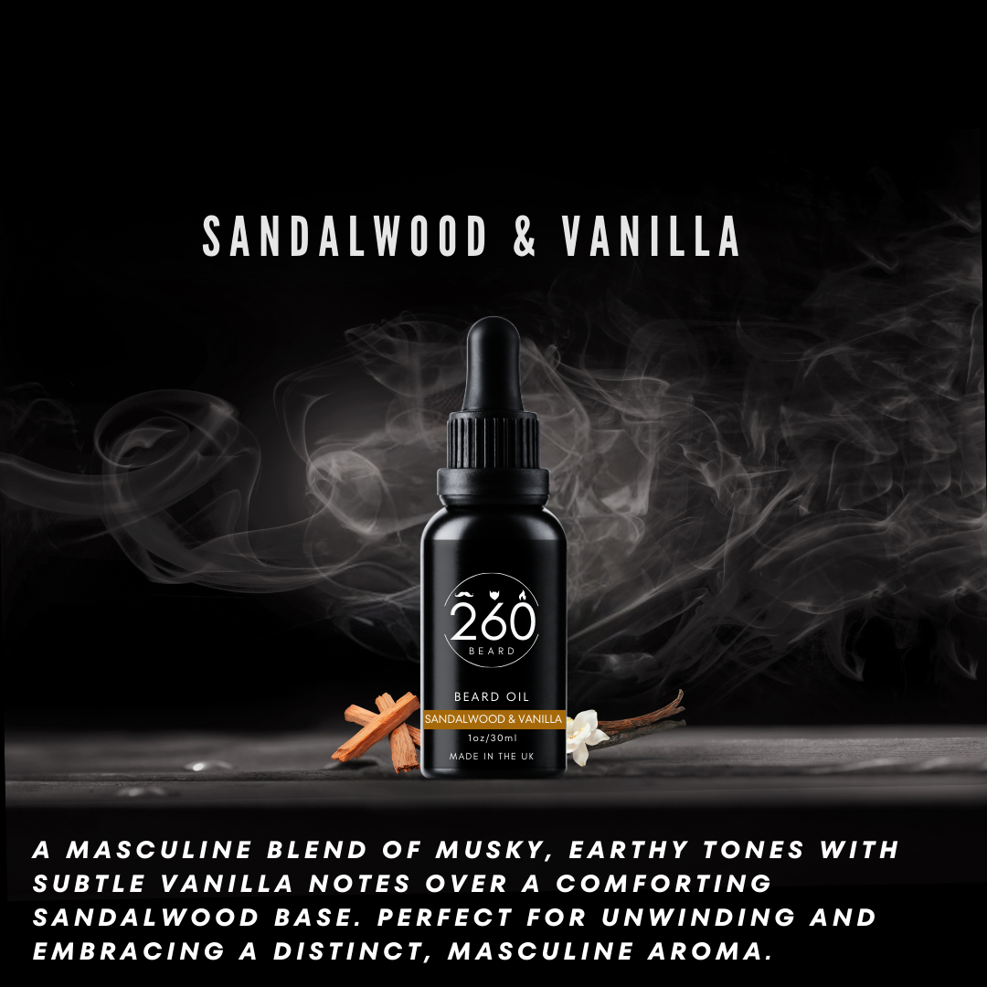 Sandalwood and Vanilla - Beard Oil